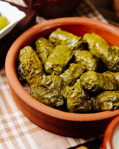 Ντολμαδάκια γιαλαντζί χειροποίητα