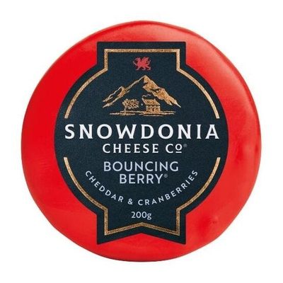 Cheddar με Cranberries 200γρ - Snowdonia