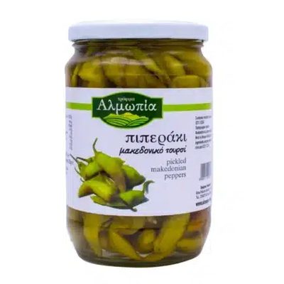 Πιπεράκι Μακεδονικό Τουρσί 690γρ - Αλμωπία